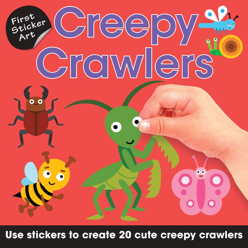 Couverture_First Sticker Art: Creepy Crawlers