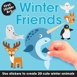 Couverture_First Sticker Art: Winter Friends
