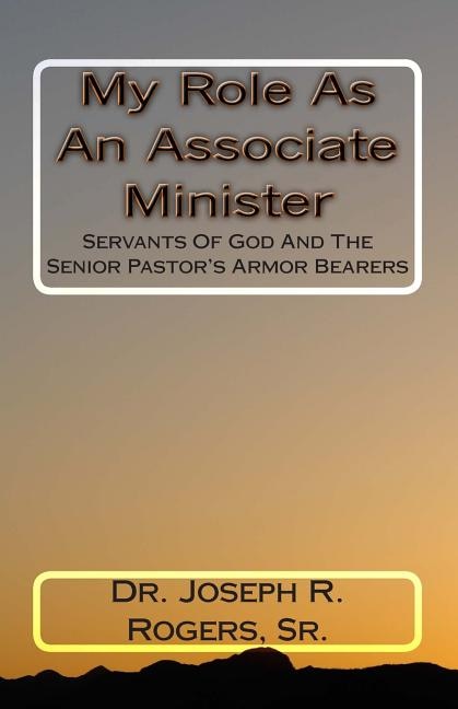 Front cover_My Role As An Associate Minister