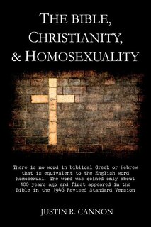 Front cover_The Bible, Christianity, & Homosexuality