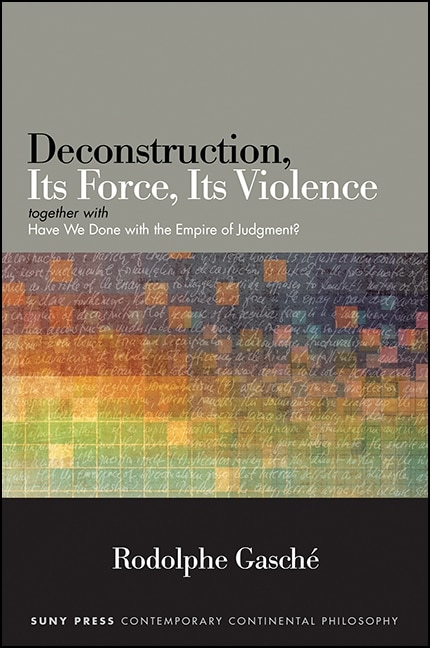 Couverture_Deconstruction, Its Force, Its Violence