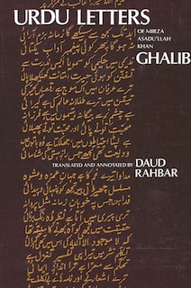 Front cover_Urdu Letters of Mirza Asadu'llah Khan Ghalib