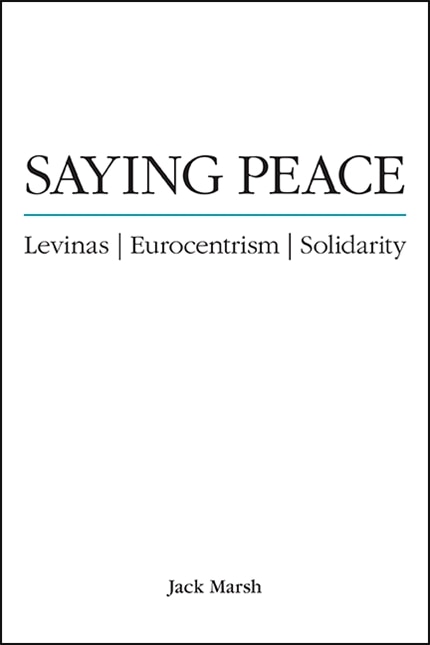 Front cover_Saying Peace