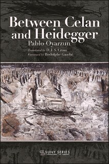Front cover_Between Celan And Heidegger