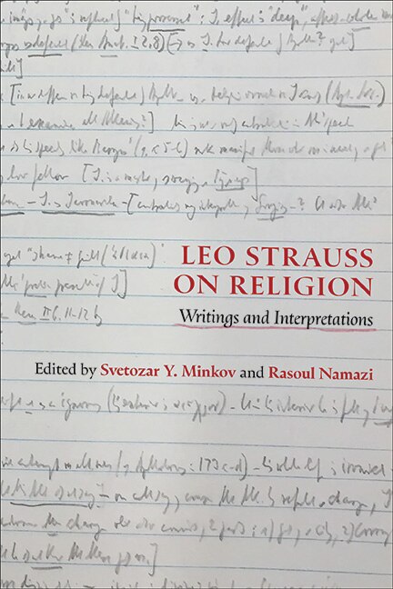 Front cover_Leo Strauss on Religion