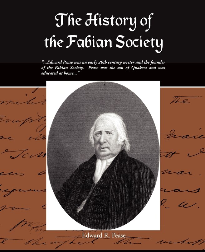 Front cover_The History of the Fabian Society