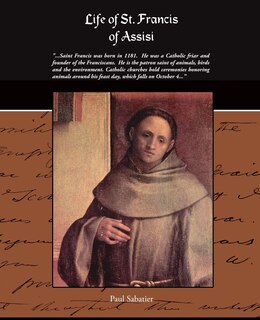Front cover_Life of St. Francis of Assisi