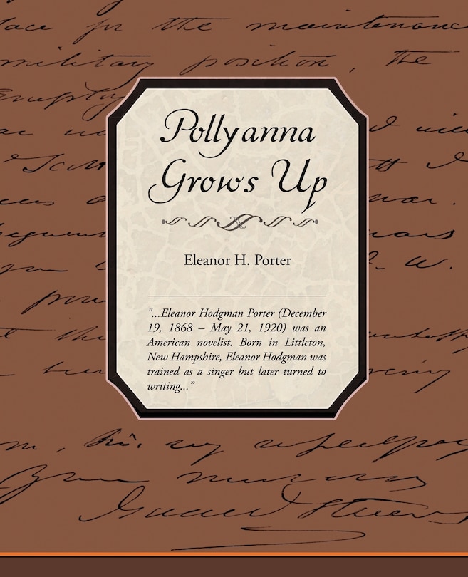 Front cover_Pollyanna Grows Up