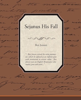 Front cover_Sejanus His Fall