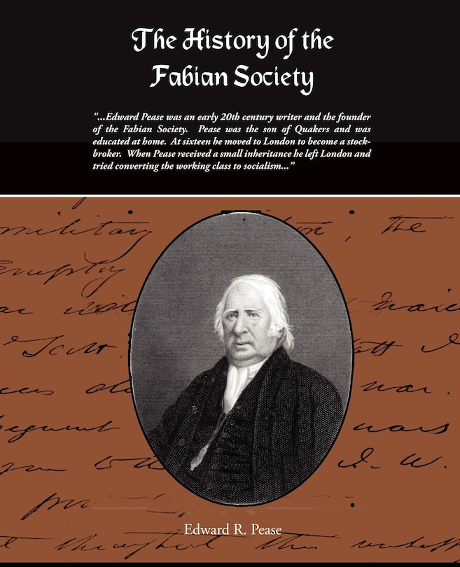 Front cover_The History of the Fabian Society