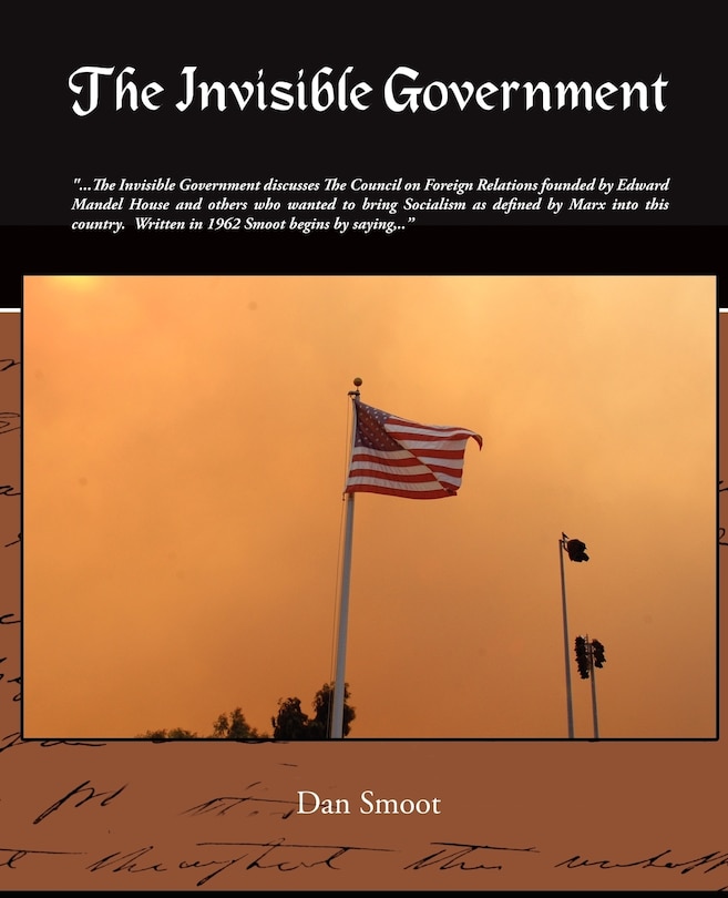 Front cover_The Invisible Government