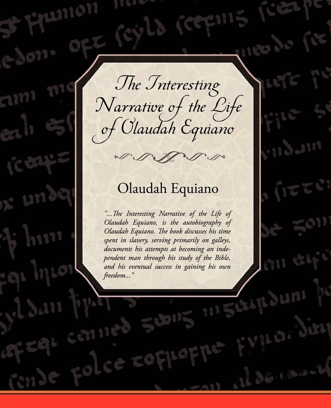 Couverture_The Interesting Narrative of the Life of Olaudah Equiano