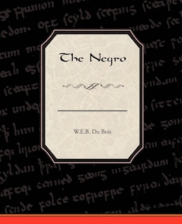Front cover_The Negro