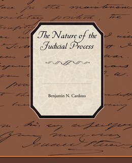 Front cover_The Nature of the Judicial Process