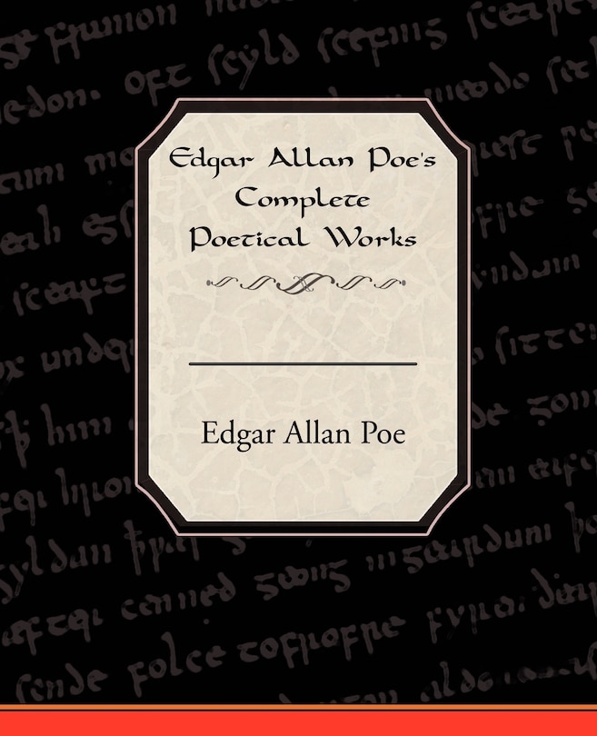 Couverture_Edgar Allan Poe's Complete Poetical Works