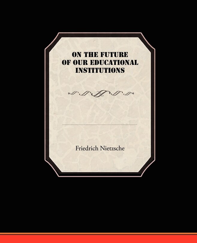 Front cover_On the Future of our Educational Institutions
