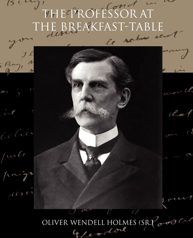 Front cover_The Professor at the Breakfast Table