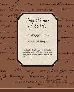 Front cover_That Printer of Udell's
