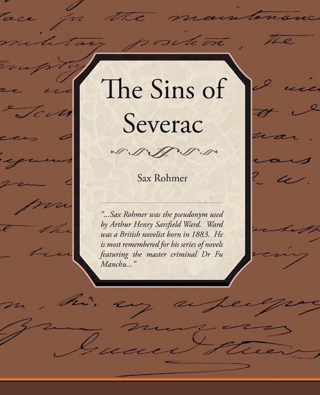 Couverture_The Sins of Severac Bablon