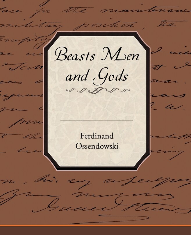Couverture_Beasts Men and Gods