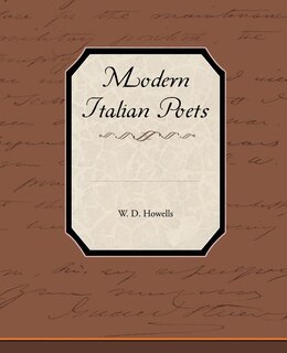 Front cover_Modern Italian Poets