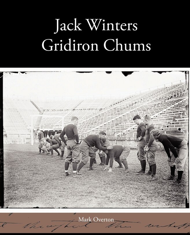 Front cover_Jack Winters Gridiron Chums