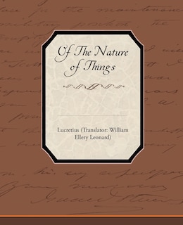 Couverture_Of The Nature of Things