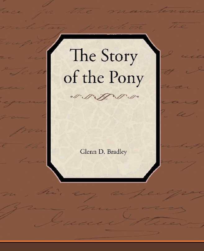 Front cover_The Story of the Pony Express