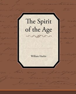 Front cover_The Spirit of the Age