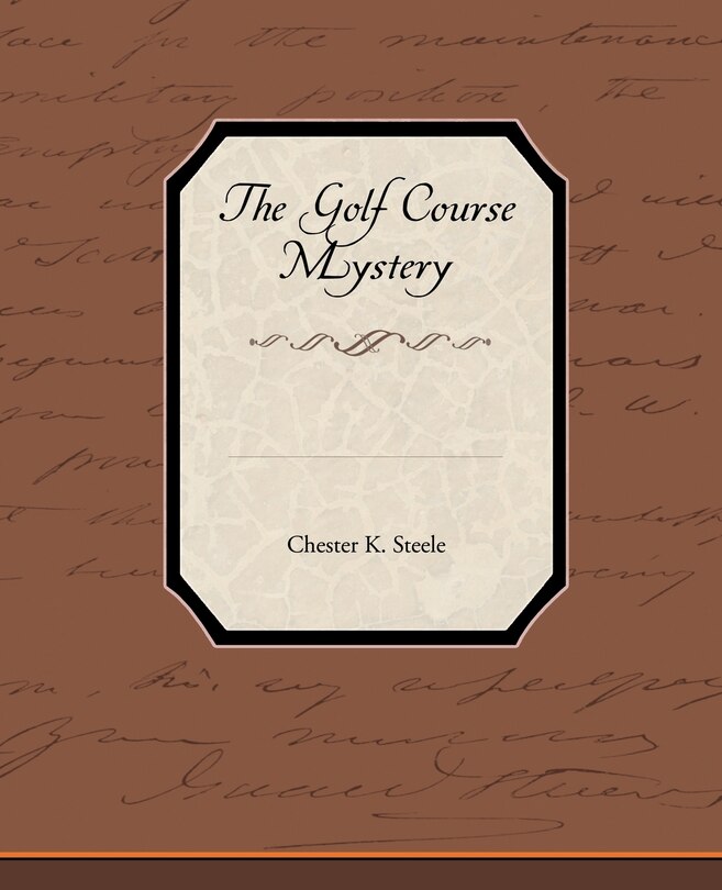 Front cover_The Golf Course Mystery