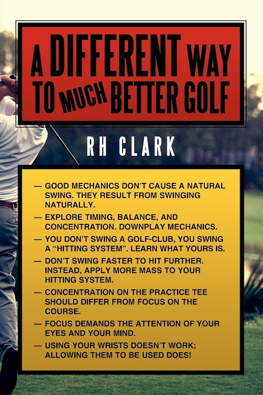 Front cover_A Different Way to (Much) Better Golf