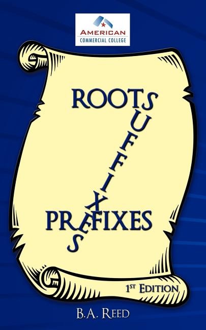 Front cover_Roots, Suffixes, Prefixes