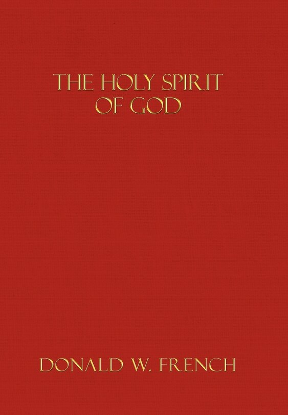 Front cover_The Holy Spirit of God