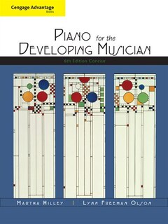 Front cover_Cengage Advantage Books: Piano For The Developing Musician, Concise