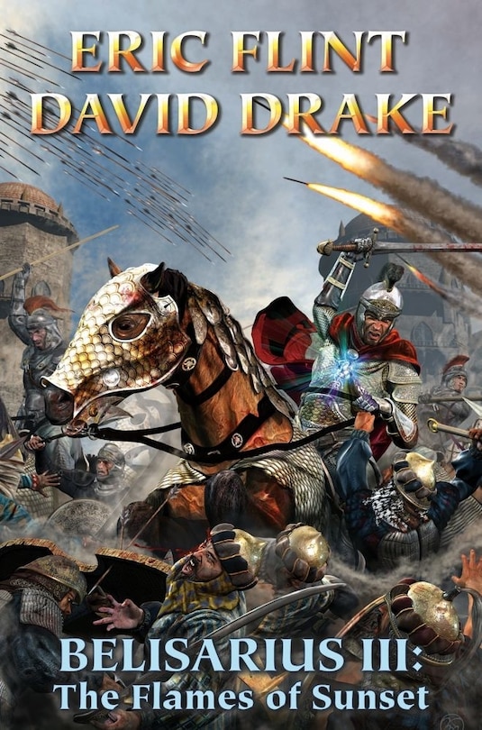 Couverture_Belisarius III: The Flames of Sunset