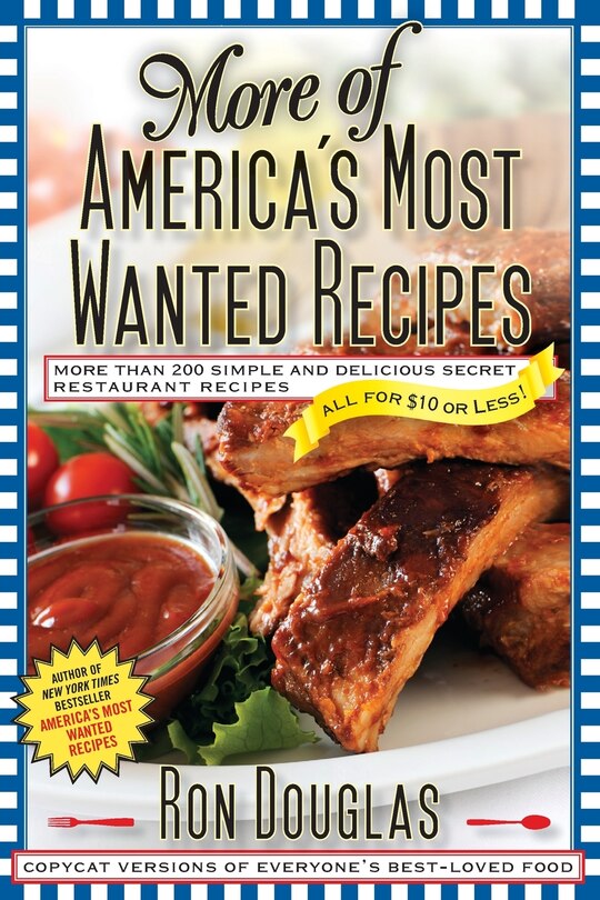 Front cover_More of America's Most Wanted Recipes