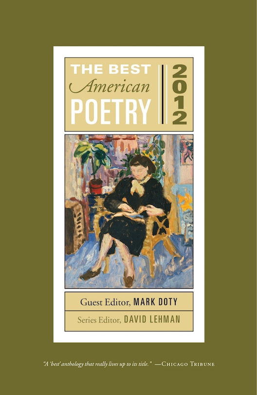 Front cover_The Best American Poetry 2012