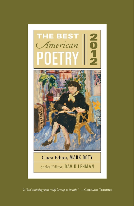 The Best American Poetry 2012: Series Editor David Lehman