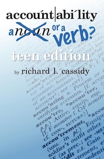 Front cover_Accountability ... A Noun or a Verb?