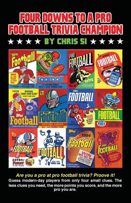 Front cover_Four Downs to a Pro Football Trivia Champion