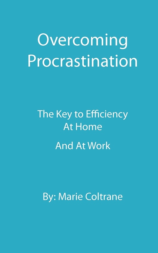 Couverture_Overcoming Procrastination