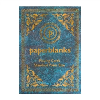 Front cover_Azure Standard Deck Playing Cards by Paperblanks (Equinoxe)