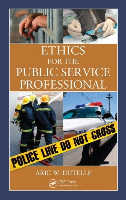 Front cover_Ethics for the Public Service Professional