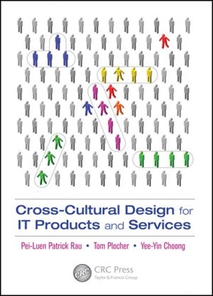 Front cover_Cross-Cultural Design for IT Products and Services