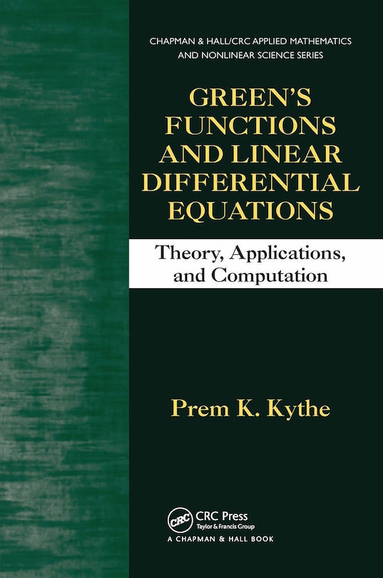 Front cover_Green's Functions And Linear Differential Equations