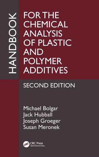 Front cover_Handbook For The Chemical Analysis Of Plastic And Polymer Additives