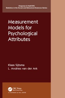Couverture_Measurement Models for Psychological Attributes