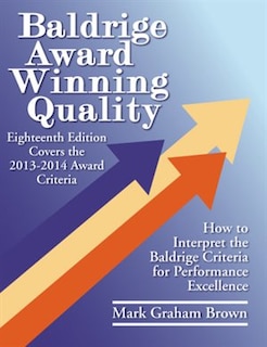 Couverture_Baldrige Award Winning Quality