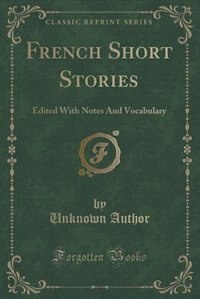 Front cover_French Short Stories