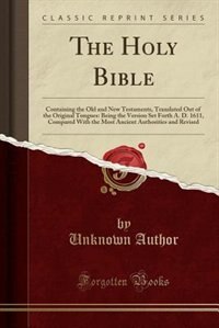 The Holy Scriptures of the Old Covenant, in a Revised Translation, Vol. 2: Containing the Two Books of Samuel; The Two Books of the Kings, and the Two Books of the Chronicles